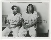 1t718 ONE FLEW OVER THE CUCKOO'S NEST 8x10 still 1975 Jack Nicholson & Will Sampson, Juicy Fruit!