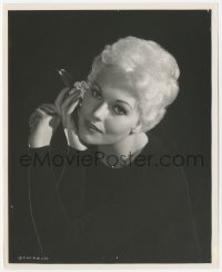 1t728 PAL JOEY 8.25x10 still 1957 portrait of sexy blonde on black background Kim Novak by Coburn!