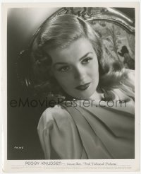 1t740 PEGGY KNUDSEN 8.25x10 still 1940s Warner Bros. studio portrait of the pretty actress!