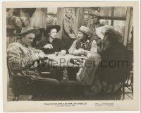 1t763 PLAINSMAN 8.25x10.25 still 1936 Jean Arthur as Calamity Jane watches Gary Cooper play poker!