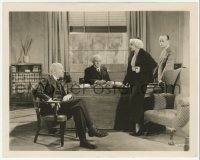 1t785 RECKLESS 8x10.25 still 1935 sexy Jean Harlow in office with three disapproving men!