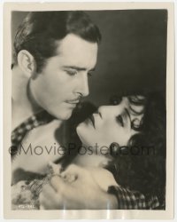 1t792 RIO RITA 8x10.25 still 1929 best romantic close up of pretty Bebe Daniels & John Boles!