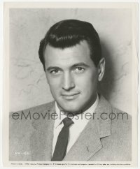 1t800 ROCK HUDSON 8.25x10 still 1960 Universal studio portrait of the handsome leading man!