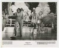 1t801 ROCKY IV 8x9.75 still 1985 Carl Weathers as Apollo Creed on stage with James Brown!