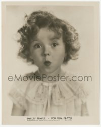 1t840 SHIRLEY TEMPLE 8x10 still 1934 great Fox studio portrait of the adorable child star!