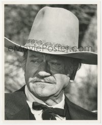 1t842 SHOOTIST 8.25x10 still 1976 great portrait of cowboy John Wayne, directed by Don Siegel!