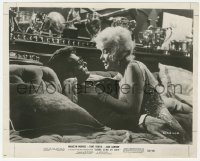 1t854 SOME LIKE IT HOT 8x10 still 1959 Marilyn Monroe tells Curtis she can teach him how to kiss!