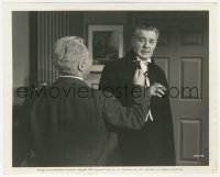 1t855 SON OF DRACULA 8x10 still 1943 vampire Lon Chaney Jr, is repulsed by Bromberg's crucifix!