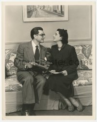 1t877 STATE OF THE UNION deluxe 8x10 still 1947 happy Kay Francis & K. Elmo Lowe by Vandamm!