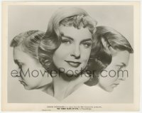 1t926 THREE FACES OF EVE 8x10 still 1957 great montage showing Joanne Woodward's personalities!
