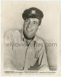 1t932 TO HAVE & HAVE NOT 8x10.25 still 1944 wonderful smiling portrait of Humphrey Bogart!
