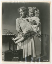 1t964 WHAT EVER HAPPENED TO BABY JANE? 8.25x10 still 1962 creepy Bette Davis with life-size doll!
