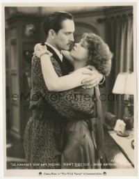 1t973 WILD PARTY 7.75x10 still 1929 Clara Bow can't believe her kiss meant nothing to Fredric March!