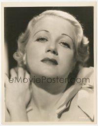 1t990 WYNNE GIBSON 8x10 key book still 1930s great head & shoulders portrait of the pretty blonde!
