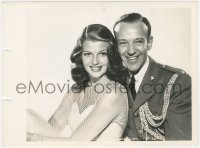 1t995 YOU'LL NEVER GET RICH 8x11 key book still 1941 best Rita Hayworth & Fred Astaire by Schafer!
