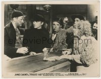 1t371 FRISCO KID English 8x10 still 1935 close up of James Cagney talking to Joe Sawyer at bar!