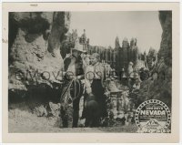 1t066 NEVADA English FOH LC 1927 cowboy Gary Cooper & pretty Thelma Todd in cool desert canyon!