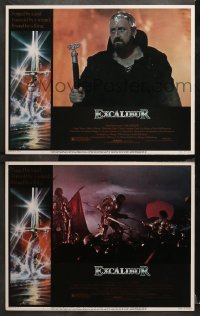 1w851 EXCALIBUR 2 LCs 1981 John Boorman directed, Nicol Williamson as Merlin, Nigel Terry!
