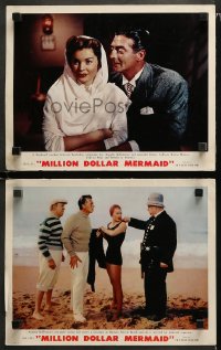 1w893 MILLION DOLLAR MERMAID 2 photolobbies 1952 Esther Williams as Australian diver Kellerman!