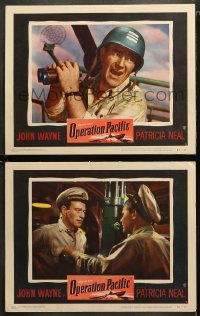 1w905 OPERATION PACIFIC 2 LCs 1951 great World War II close ups of big John Wayne!