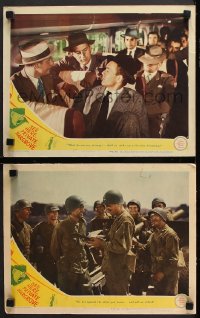 1w929 SEE HERE PRIVATE HARGROVE 2 LCs 1944 great images of Robert Walker and WWII soldiers!