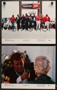 1w072 CANNONBALL RUN 8 color 11x14 stills 1981 Burt Reynolds, Farrah Fawcett, Roger Moore!