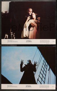 1w244 NOSFERATU THE VAMPYRE 8 color 11x14 stills 1979 Klaus Kinski, directed by Werner Herzog!