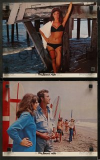 1w434 SWEET RIDE 7 color 11x14 stills 1968 w/best c/u of Jacqueline Bisset in bikini under pier!