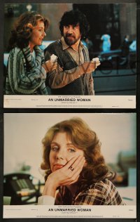 1w362 UNMARRIED WOMAN 8 color 11x14 stills 1978 Paul Mazursky directed, sexiest Jill Clayburgh!