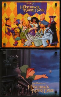 1w175 HUNCHBACK OF NOTRE DAME 8 English LCs 1996 Walt Disney cartoon from Victor Hugo's novel!