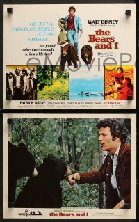 1w052 BEARS & I 8 LCs 1974 Patrick Wayne left a troubled world & found adventure, Walt Disney