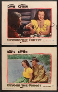 1w680 BEYOND THE FOREST 3 LCs 1949 King Vidor, nobody's as good as smoking Bette Davis when she's bad!