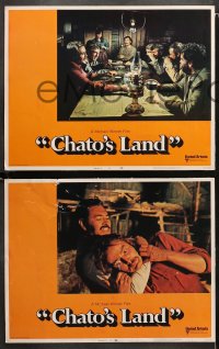 1w080 CHATO'S LAND 8 LCs 1972 Charles Bronson, Jack Palance, James Whitmore, Michael Winner