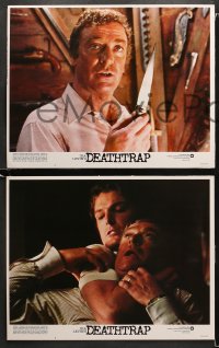 1w097 DEATHTRAP 8 LCs 1982 Chris Reeve, Michael Caine & Dyan Cannon, the trap is set!