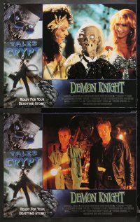 1w099 DEMON KNIGHT 8 LCs 1995 Tales from the Crypt, Crypt-Keeper, Billy Zane!