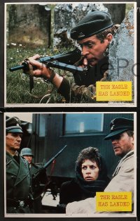 1w113 EAGLE HAS LANDED 8 LCs 1977 Michael Caine, Robert Duvall, Donald Sutherland, World War II!