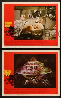 1w507 FANTASTIC VOYAGE 5 LCs 1966 Raquel Welch journeys to the human brain, Fleischer sci-fi!