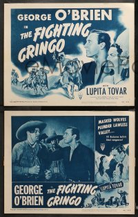 1w125 FIGHTING GRINGO 8 LCs R1949 George O'Brien asks man about the wanted poster!