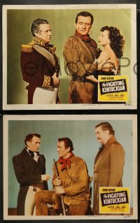 1w578 FIGHTING KENTUCKIAN 4 LCs 1949 rougher, tougher & more romantic John Wayne, Philip Dorn!