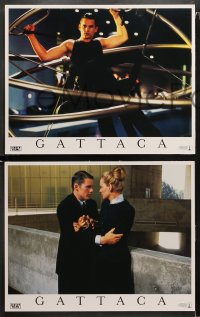 1w147 GATTACA 8 LCs 1997 Ethan Hawke, Uma Thurman, there is no gene for the human spirit!