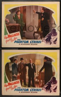 1w512 GAUNT STRANGER 5 LCs 1939 from Edgar Wallace's The Ringer, The Phantom Strikes!