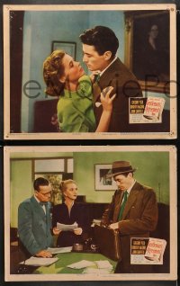 1w581 GENTLEMAN'S AGREEMENT 4 LCs 1947 Elia Kazan, Gregory Peck, Dorothy McGuire, Holm!