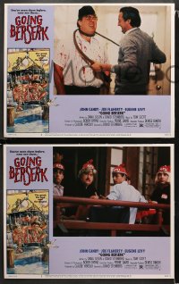 1w152 GOING BERSERK 8 LCs 1983 John Candy, Eugene Levy & Joe Flaherty!