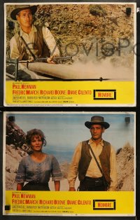 1w168 HOMBRE 8 LCs 1966 Paul Newman, Richard Boone, Fredric March, Diane Cilento!