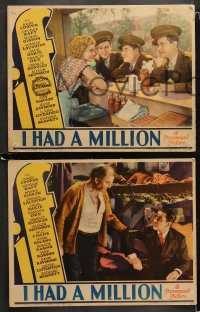 1w585 IF I HAD A MILLION 4 LCs 1932 Gary Cooper, Jack Oakie & Roscoe Karn with many stars!