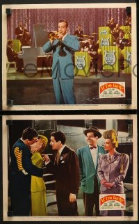 1w586 IF I'M LUCKY 4 LCs 1946 Perry Como, Vivian Blaine, Carmen Miranda, Phil Silvers, Harry James!