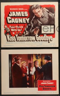 1w194 KISS TOMORROW GOODBYE 8 LCs 1950 James Cagney hotter than he was in White Heat, complete set!