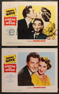 1w195 KNOCK ON WOOD 8 LCs 1954 Melvin Frank & Norman Panama directed, Danny Kaye & Mai Zetterling!