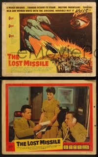 1w211 LOST MISSILE 8 LCs 1958 a weird invader came from outer Hell turning men & women!