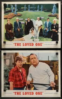 1w214 LOVED ONE 8 LCs 1965 Jonathan Winters in the picture with something to offend everyone!